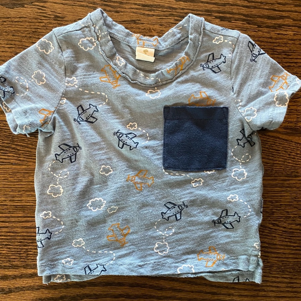 Airplane Pocket Tee